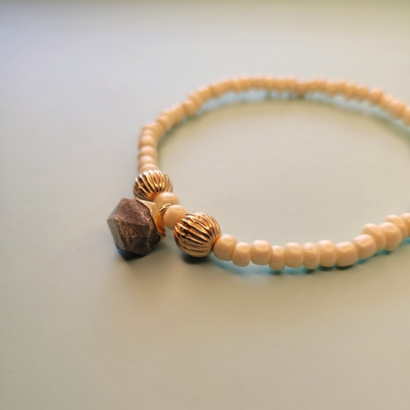 🤍3/$30 Smoky Quatrz Stone Handmade Bracelet - Picture 2 of 8